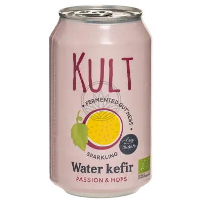 Kult Passion & Hops Water Kefir BIO 12x330ml